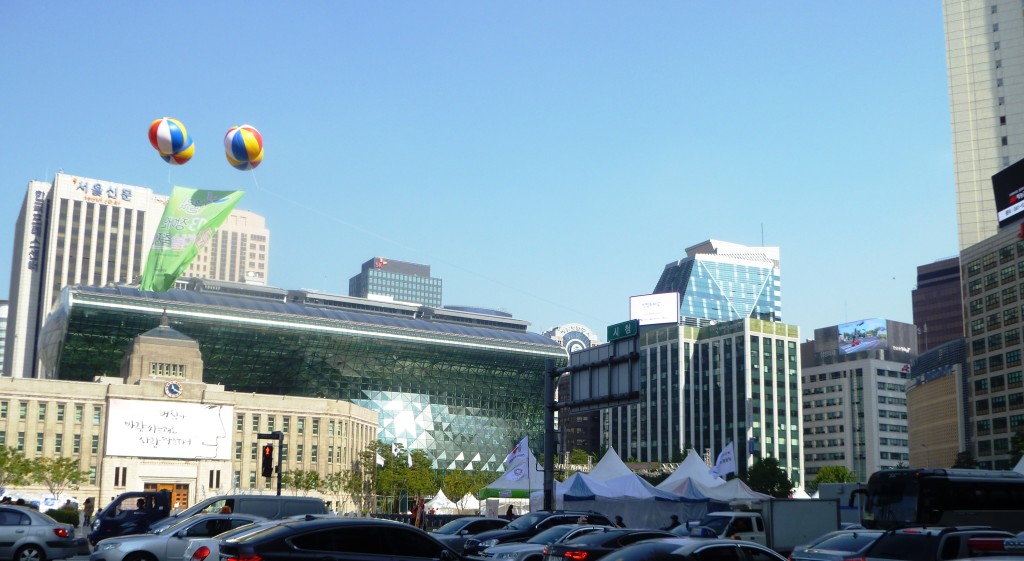 Seoul, city hall area